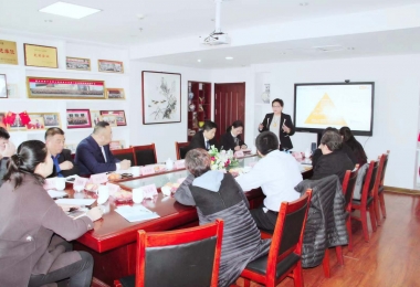 热烈欢迎山东青年政治学院陈雨海副校长一行莅临德衡参观交流,研讨战略合作